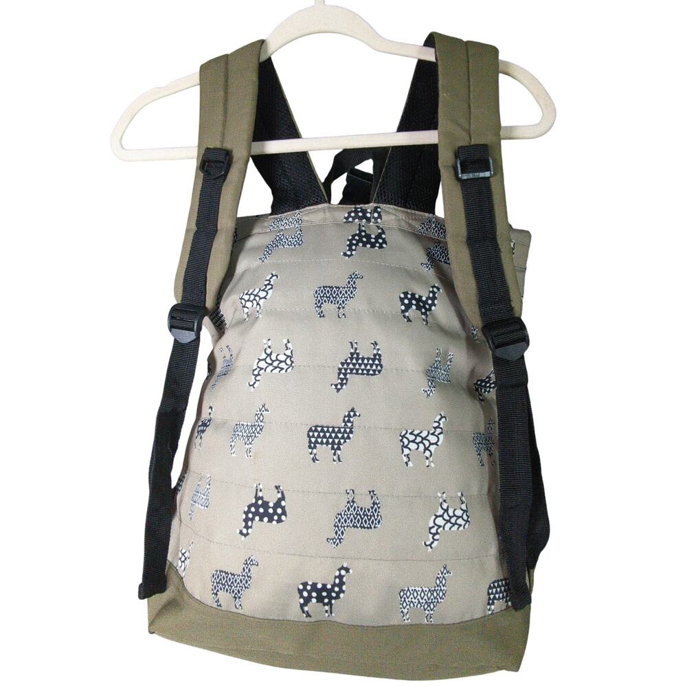 TOMS Beige and Black Animal Print Backpack - Picture 12 of 12